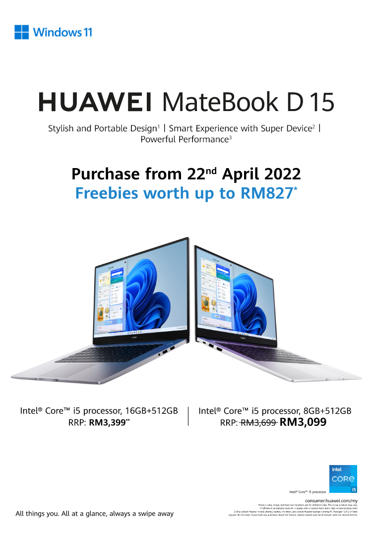 HUAWEI MateBook D15